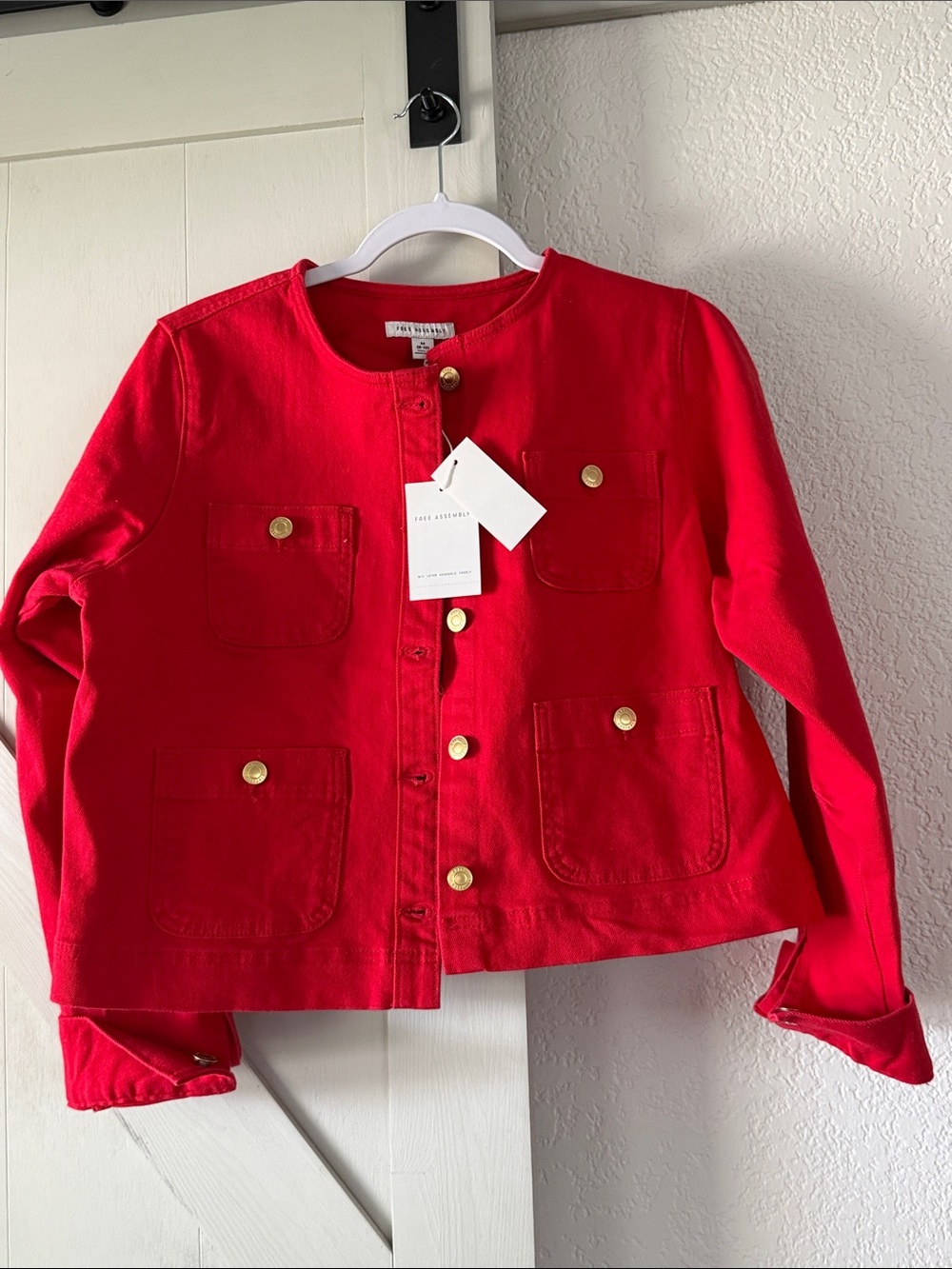Women’s Red Free Assembly Jacket